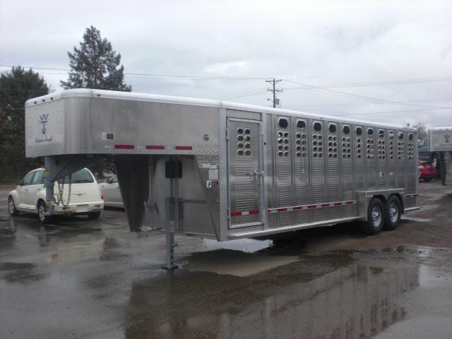 2013 WILSON 20FT STOCK TRAILER for sale