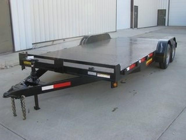2012 LAWRIMORE 83X18 7K STEEL DECK CAR TRAILER for sale