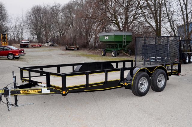2011 Rice Trailers 7ft x 16ft Utililty Trailer  for sale