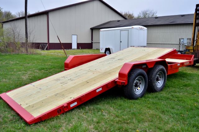 2012 Rice Trailers 14,000 GVWR 20' Flatbed Tilt for sale