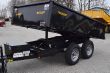 2012 Rice Trailers 6ft X 10ft Dump Trailer 7000 GVWR