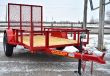 2012 Rice Trailers 5ft x 8ft Utility Trailer 2990 GVWR