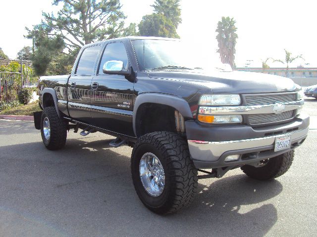2002 CHEVROLET SILVERADO 2500 CREW CAB SHORT BED 2WD black 2002 chevrolet silverado 2500 hd 66 tu