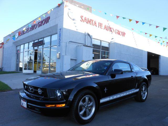 2006 FORD MUSTANG PRIMIUM black all power equipment is functioning properly  vehicle is defect fr