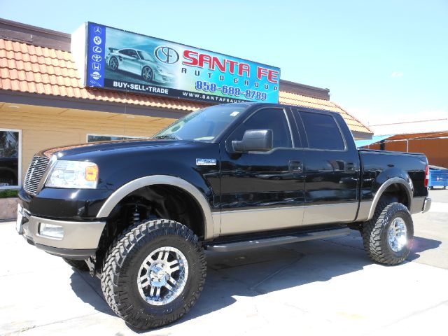 2004 FORD F150 LARIAT SUPERCREW 2WD black all electrical and optional equipment on this vehicle ha