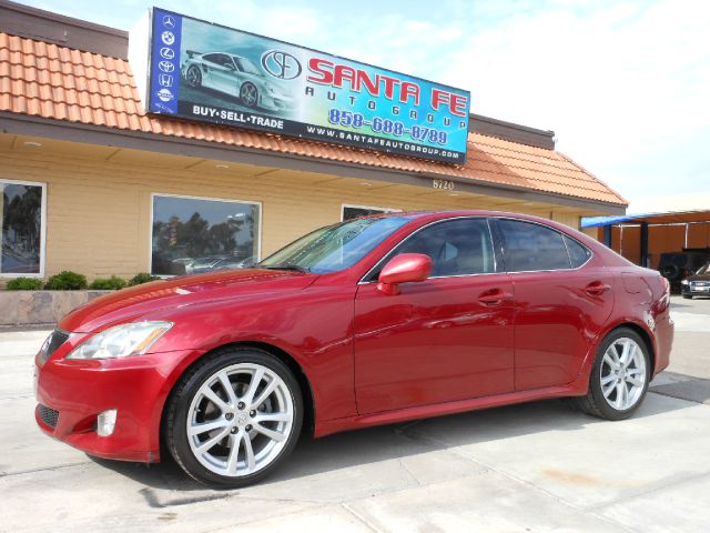 2007 LEXUS IS 250 IS 250 6-SPEED SEQUENTIAL met red all power equipment is functioning properly 