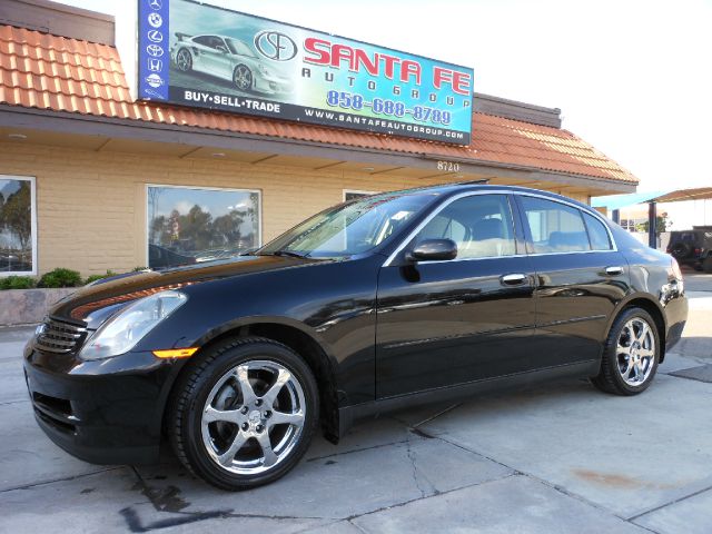 2004 INFINITI G35 SEDAN AWD WITH LEATHER black the electronic components on this vehicle are in wo