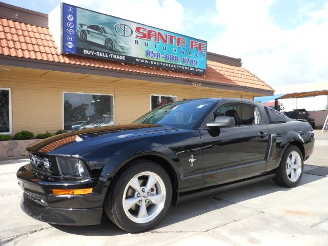 2008 FORD MUSTANG V6 PREMIUM COUPE black all power equipment is functioning properly  vehicle is 