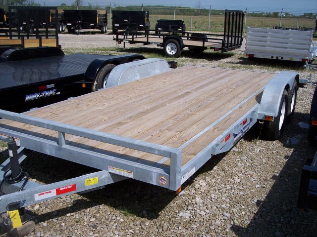 2012 Sure-Trac 18' Galvanized Car Hauler for sale