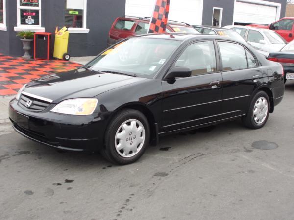 2002 HONDA CIVIC EX, black, this is a beautiful black 2002 honda civic 4 door ...
