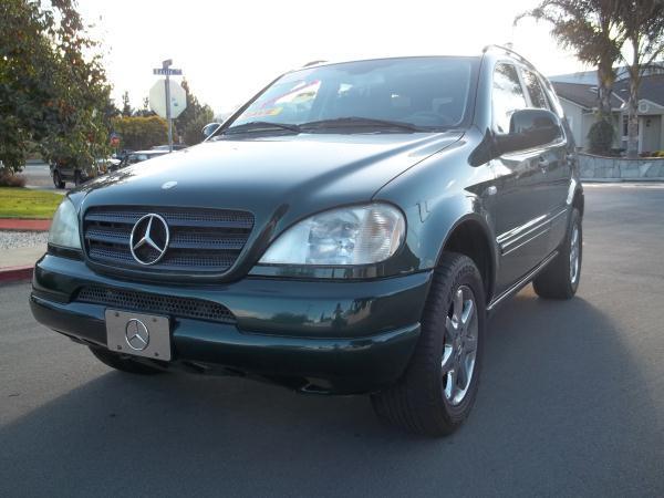 2001 MERCEDES-BENZ M-CLASS green this is a green 2001 mercedes-benz m-class 4 door wagon automatic