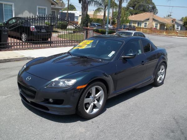 2005 MAZDA RX-8 BASE, green, fully loaded green 2005 mazda rx-8 2 door coupe auto ...