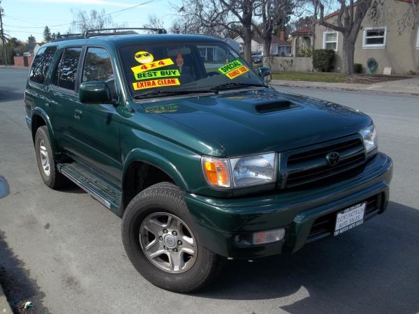 1999 TOYOTA 4RUNNER green this is a beautiful green 1999 toyota 4runner 4 door sport utility autom