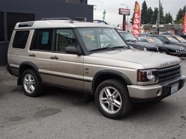 2003 LAND ROVER DISCOVERY champagne this is a 2003 land rover discovery 4 door wagon 4 speed autom