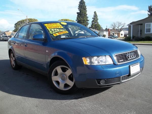 2002 AUDI A4 blue this is a beautiful blue 2002 audi a4 4 door sedan  l4 18l dohc turbo awd ca