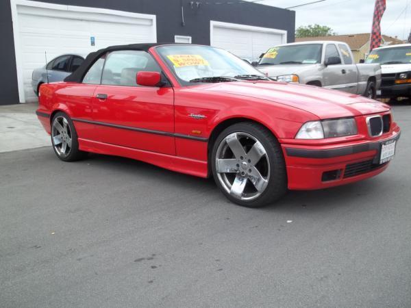1998 BMW 3 SERIES red this is a red 1998 bmw 3 series 2 door convertible 5 speed manual l6 25l 