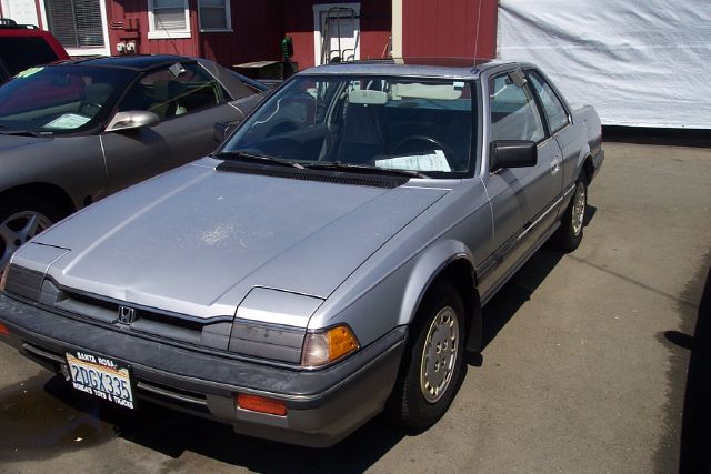 1984 HONDA PRELUDE silver 2 door front wheel drive manual transmission air conditioning child 