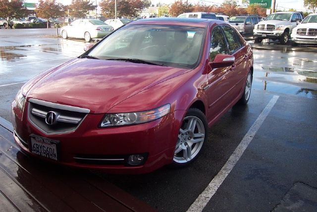 2007 ACURA TL 5-SPEED AT red 59314 miles VIN 19UUA66267A036811 