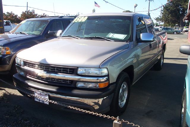 2002 CHEVROLET SILVERADO 1500 LT silver extended cab 2 wheel drive automatic transmission air c