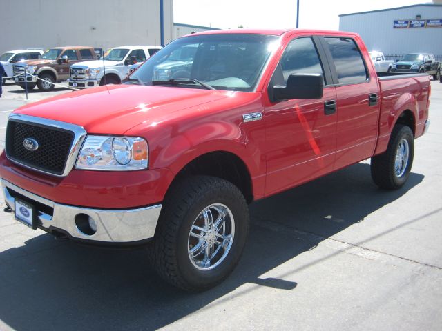 2007 FORD F150 XLT, red, 4 door, 4 ...