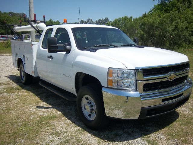 2007 CHEVROLET SILVERADO 2500 EXTENDED SERVICE SERVICE TRUCK white extended cab with a knapheide s