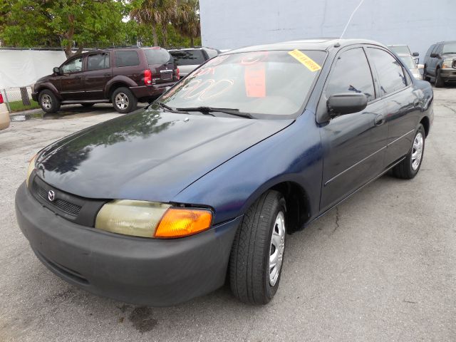 1998 MAZDA PROTEGE LX blue anti-brake system non-abs  4-wheel absbody style sedan 4-drcargo v