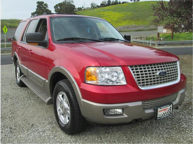 2003 FORD EXPEDITION EDDIE BAUER SPORT UTILITY 4D burgundy still looks like brand new 12gg 
