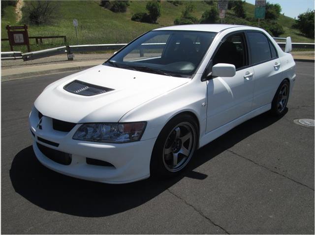 2003 MITSUBISHI LANCER EVOLUTION EVOLUTION SEDAN 4D white financing available bad credit first ti