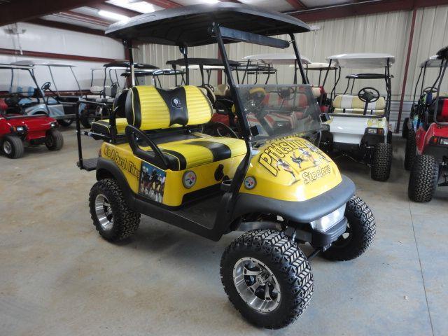 Steeler Golf Cart