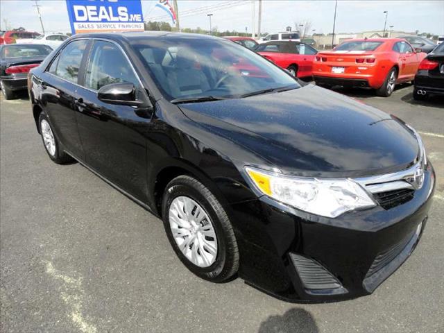 2012 TOYOTA CAMRY LE black come and check it out today lowest prices in the state you wont find