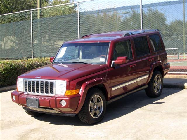 2007 JEEP COMMANDER OVERLAND 2WD red rock crysta  all internet prices are reduced for cash cas